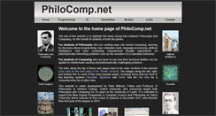 Desktop Screenshot of philocomp.net