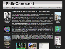 Tablet Screenshot of philocomp.net